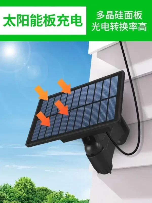 1/2Head Solar Pendant Light Outdoor IP65 Waterproof Indoor Solar Lamp with 3m Line Suitable for Courtyard Garden Indoor Camping - Image 4